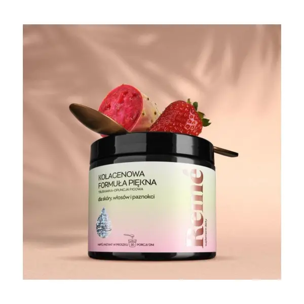 Reme Kolagenowa Formuła Piękna truskawka opuncja 150g