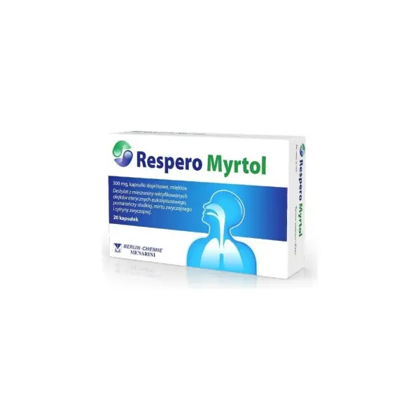 Respero Myrtol 300mg 20 kapsułek
