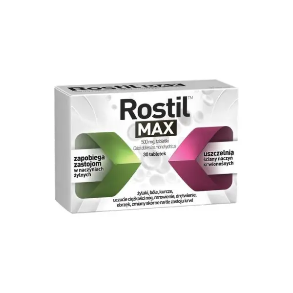 Rostil Max 500 mg 30 tabletek