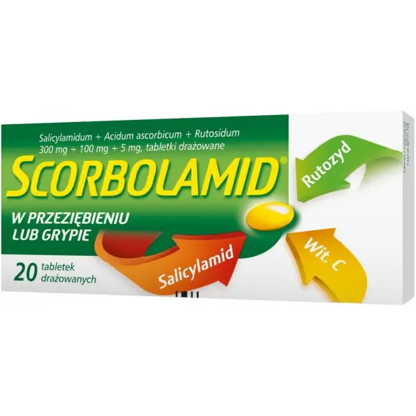 Scorbolamid 20 tabletek
