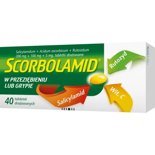 Scorbolamid 40 tabletek