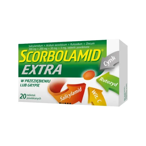 Scorbolamid EXTRA 20 tabletek