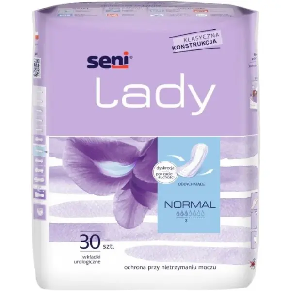SENI Lady wkładki urologiczne normal, 30 sztuk