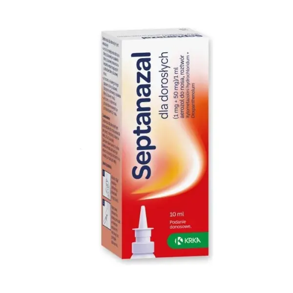 Septanazal dla dorosłych aerozol do nosa 10 ml