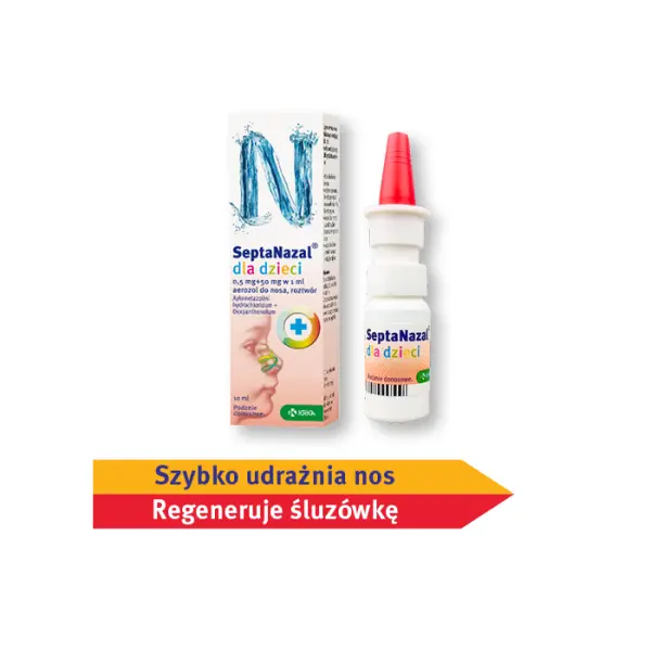 Septanazal dla dzieci aerozol do nosa 10 ml