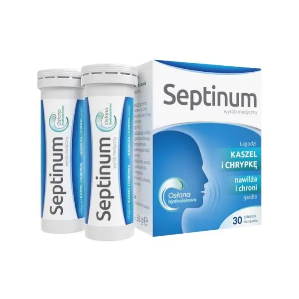 Septinum, 30 tabletek do ssania