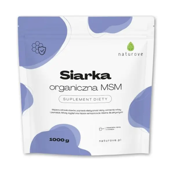 Siarka organiczna MSM naturove, 1000 g