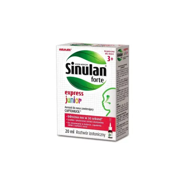 Sinulan Express Forte Junior aerozol do nosa 20 ml