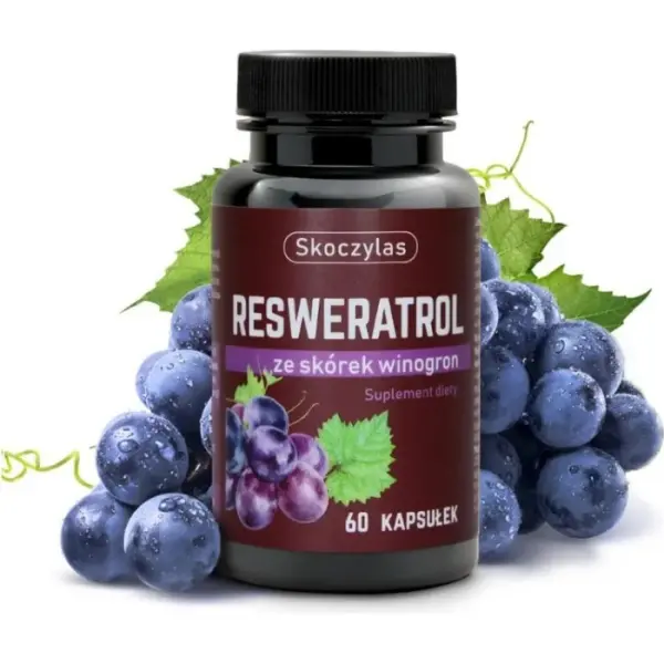 Skoczylas Resweratrol 60 kapsułek