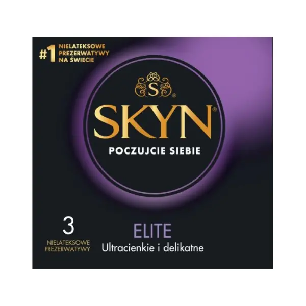 SKYN Elite prezerwatywy nielateksowe, 3 sztuki