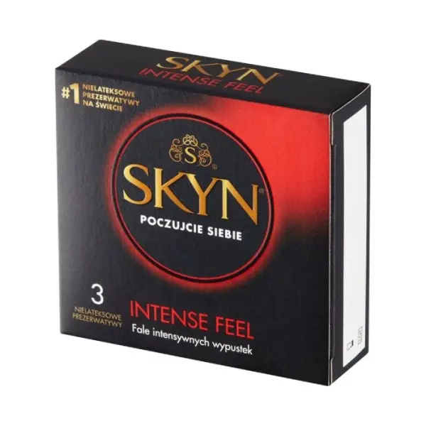 SKYN Intense Feel prezerwatywy, 3 sztuki