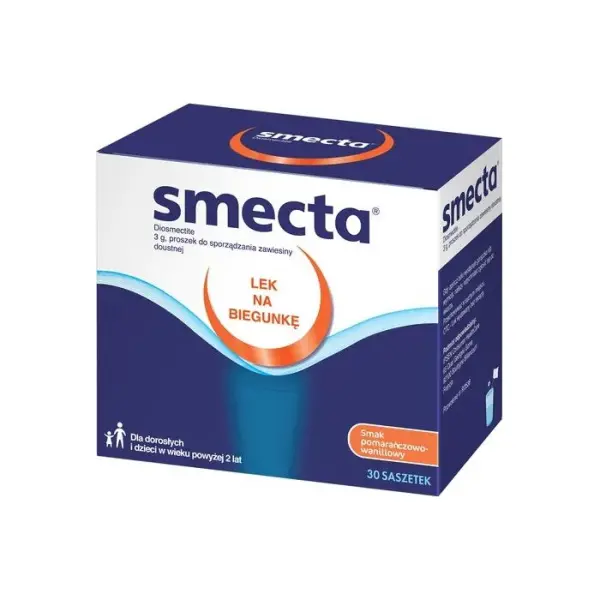 SMECTA Lek na biegunkę, 30 saszetek