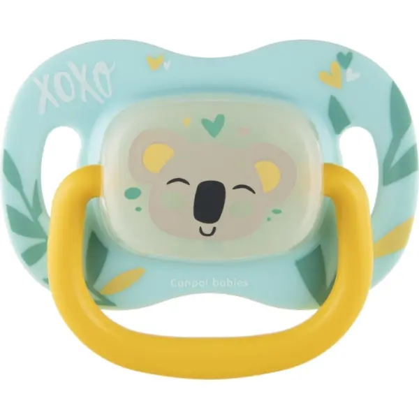 Smoczek silikonowy CANPOL BABIES 6-18m koala 34/921