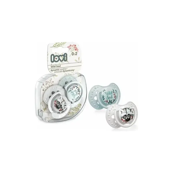 Smoczki CANPOL LOVI Wild soul boy  0-2m 22/881 2 sztuki
