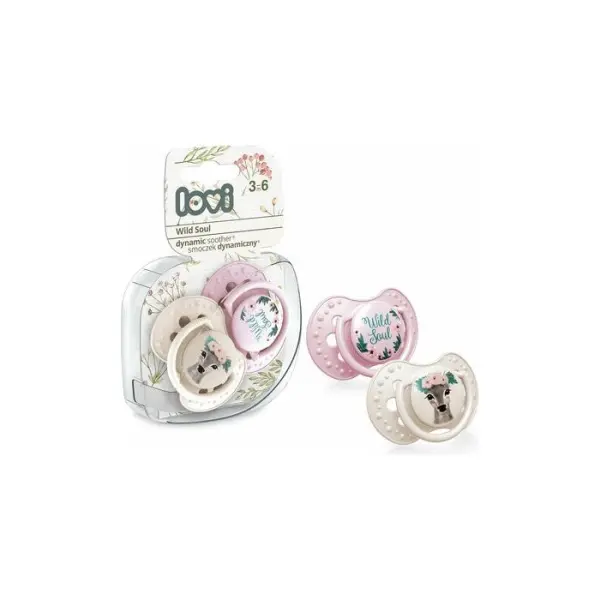 Smoczki LOVI 3-6m Wild soul girl 22/883 2 sztuki