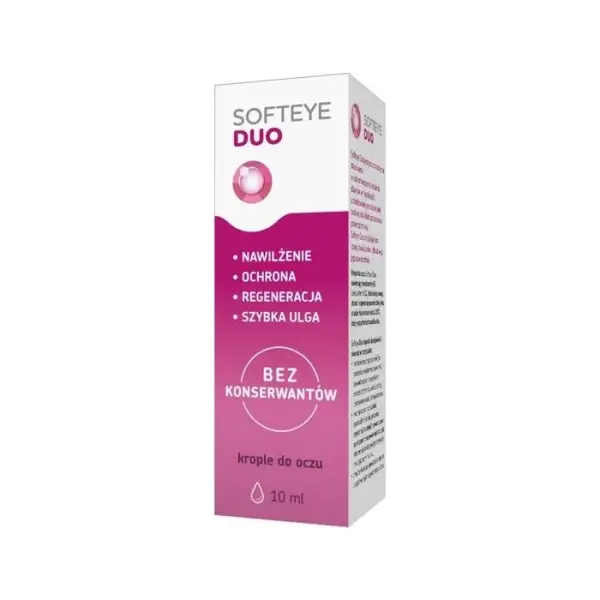 SOFTEYE Duo krople do oczu, 10 ml