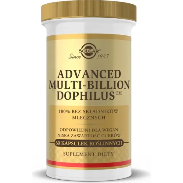 SOLGAR Advanced Multi-Billion Dophilus 60 kapsułek
