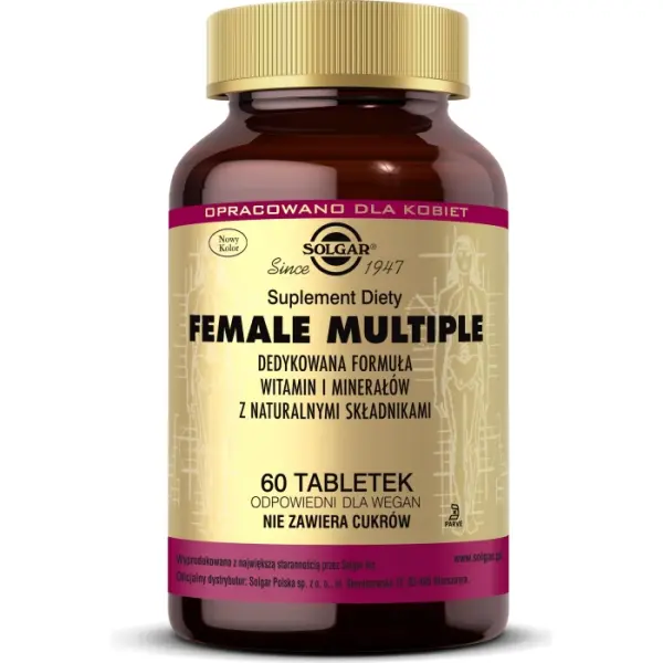 SOLGAR Female Multiple 60 tabletek