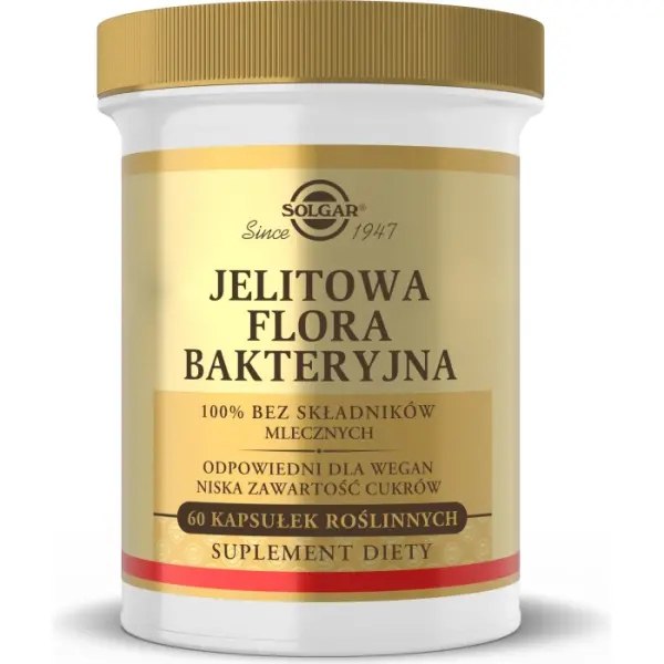 SOLGAR Jelitowa Flora Bakteryjna 60 kapsułek
