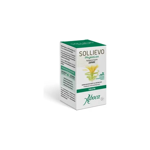 SOLLIEVO PHYSIOLAX 27 tabletek