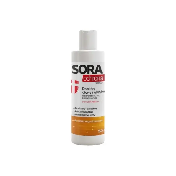 SORA Ochrona Szampon-żel do skóry głowy, 150 ml