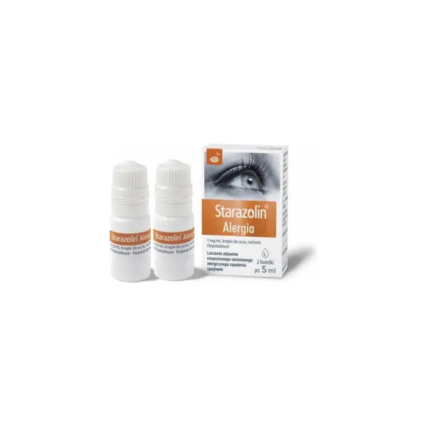 Starazolin Alergia krople do oczu 2 butelki po 5 ml