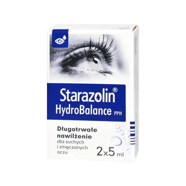STARAZOLIN HydroBalance PPH, krople do oczu, 2 x 5 ml