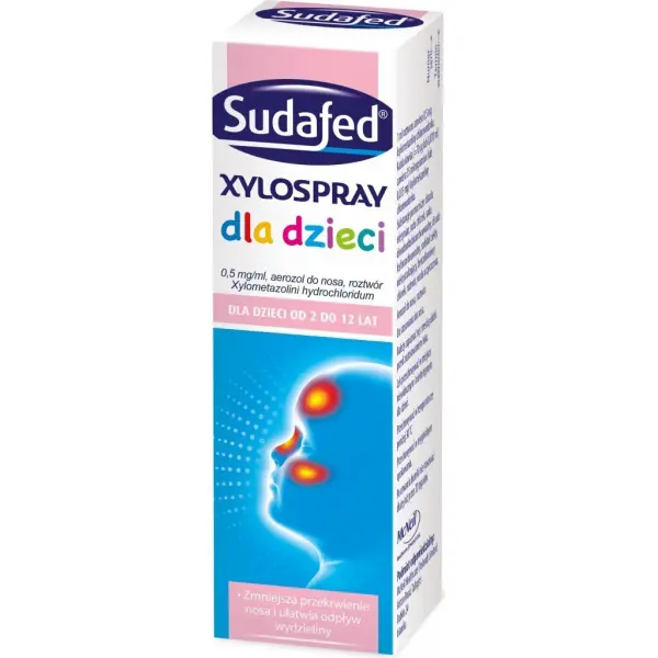 Sudafed XyloSpray dla dzieci aerozol 10ml