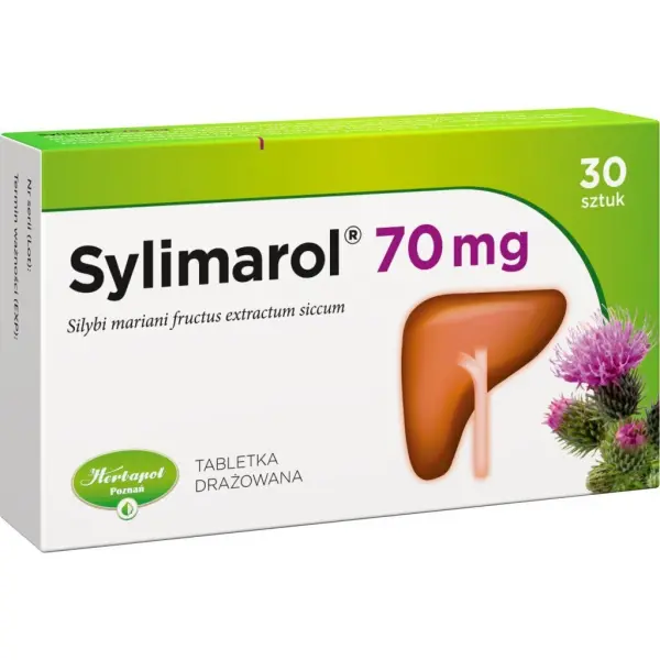 Sylimarol 70mg 30 tabletek