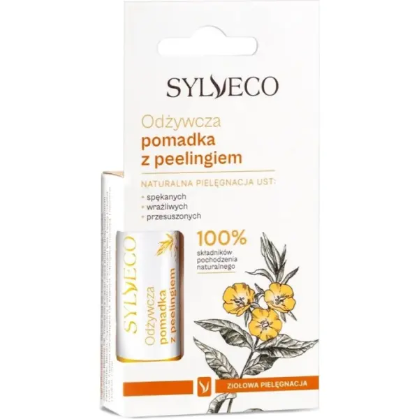 Sylveco Pomadka-peeling odżywcza sztyft 4,6 g