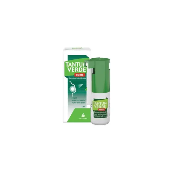 Tantum Verde Forte aerozol do stosowania w jamie ustnej, 15ml