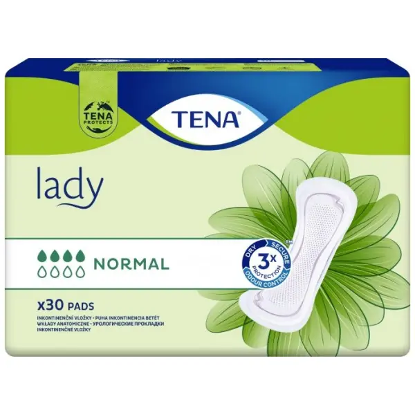 TENA Lady wkłady anatomiczne normal, 30 sztuk
