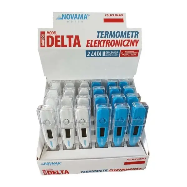 Termometr elektroniczny NOVAMA White Delta