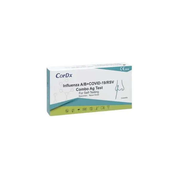 Test Cordx Influenza A/B+Covid-19/Rsv Combo