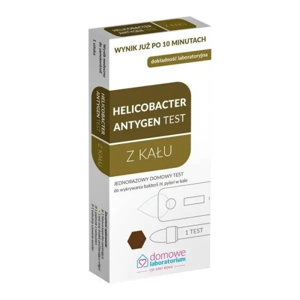 Test Helicobacter Antygen Test z kału 1 test