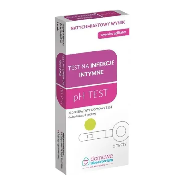 Test na infekcje intymne pH test 2 testy