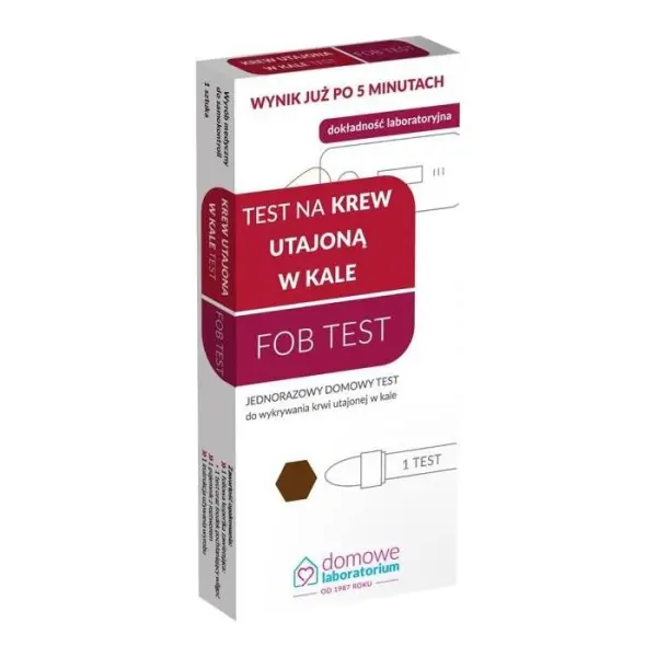 Test na krew utajoną w kale FOB test