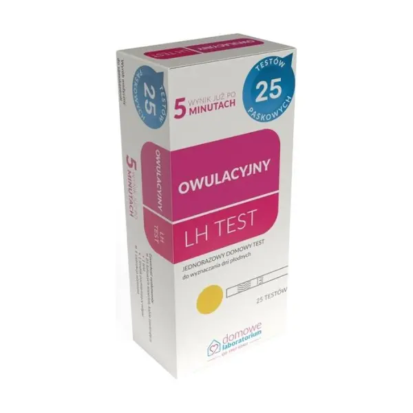 Test Owulacyjny LH paskowy 25 sztuk