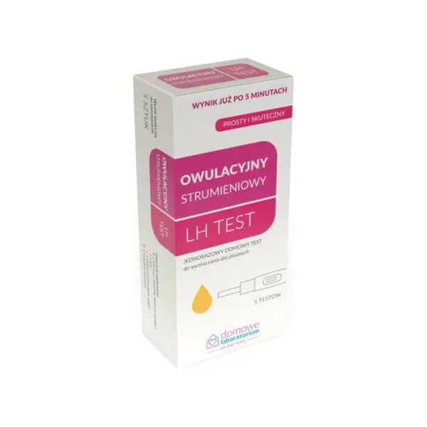 Test Owulacyjny strumieniowy LH 5 sztuk