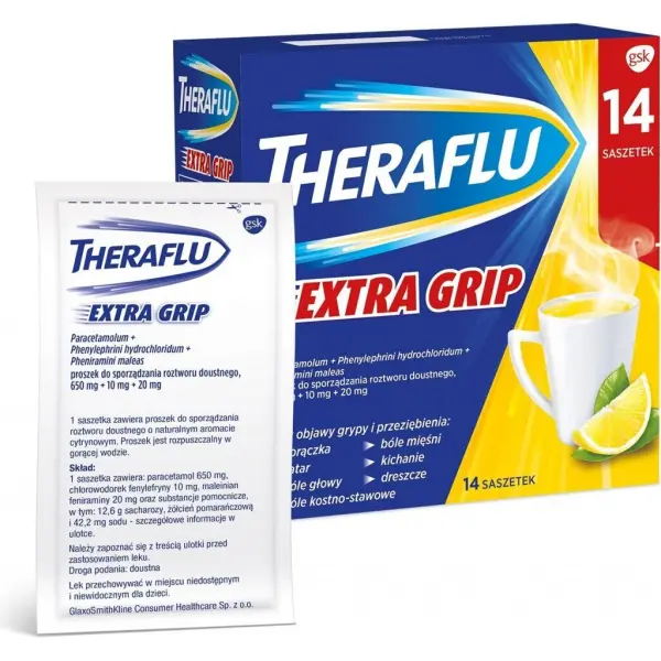 Theraflu ExtraGRIP 14 saszetek