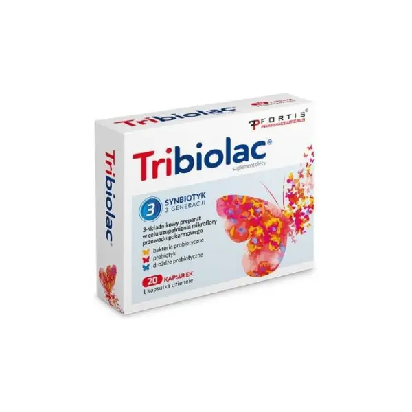 TRIBIOLAC, 20 kapsułek