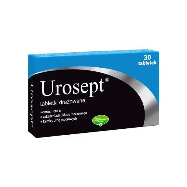 Urosept 30 tabletek drażowanych