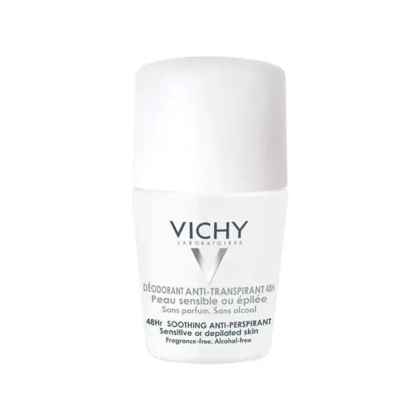 VICHY Antyperspirant w kulce do skóry wrażliwej lub po depilacji, 50 ml