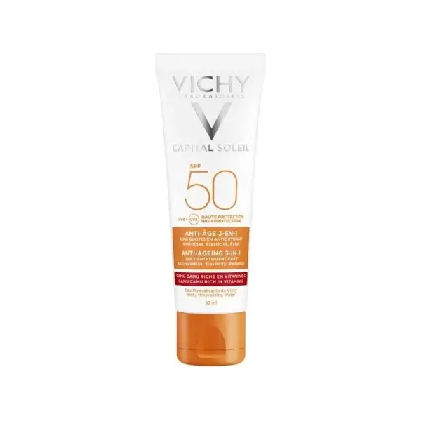 VICHY CAPITAL SOLEIL Krem przeciwstarzeniowy SPF50+ 50 ml