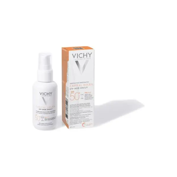 VICHY CAPITAL SOLEIL Uv-Age Fluid koloryzujący SPF50+ 40 ml