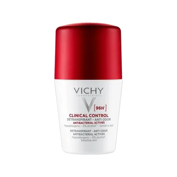 VICHY CLINICAL CONTROL 96h, dezodorant dla kobiet, roll-on, 50 ml