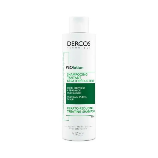 VICHY DERCOS PSOLUTION Szampon do mycia włosów, 200 ml