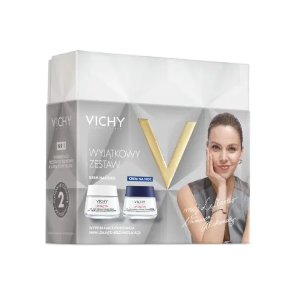 VICHY ZESTAW LIFTACTIV SUPREME krem na dzień, 50 ml + krem na noc, 50 ml