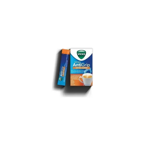 Vicks Antigrip Zatoki i Katar 10 saszetek
