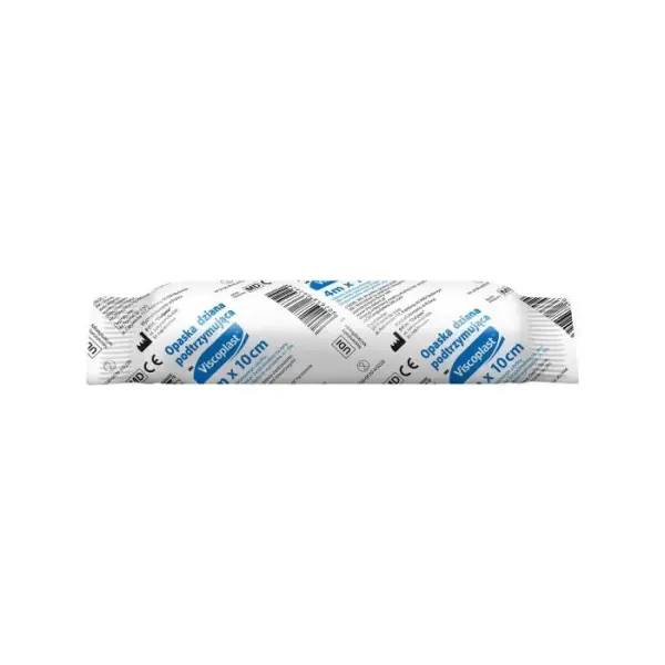 VISCOPLAST Opaska podtrzymująca dziana 4mx10cm, 1 sztuka